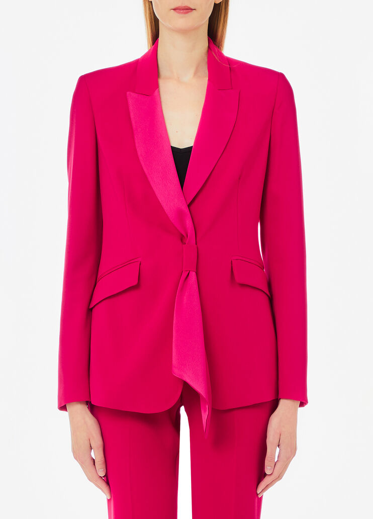 Envers satin suit blazer red Liu Jo - medium Envers satin suit blazer red Liu Jo - medium