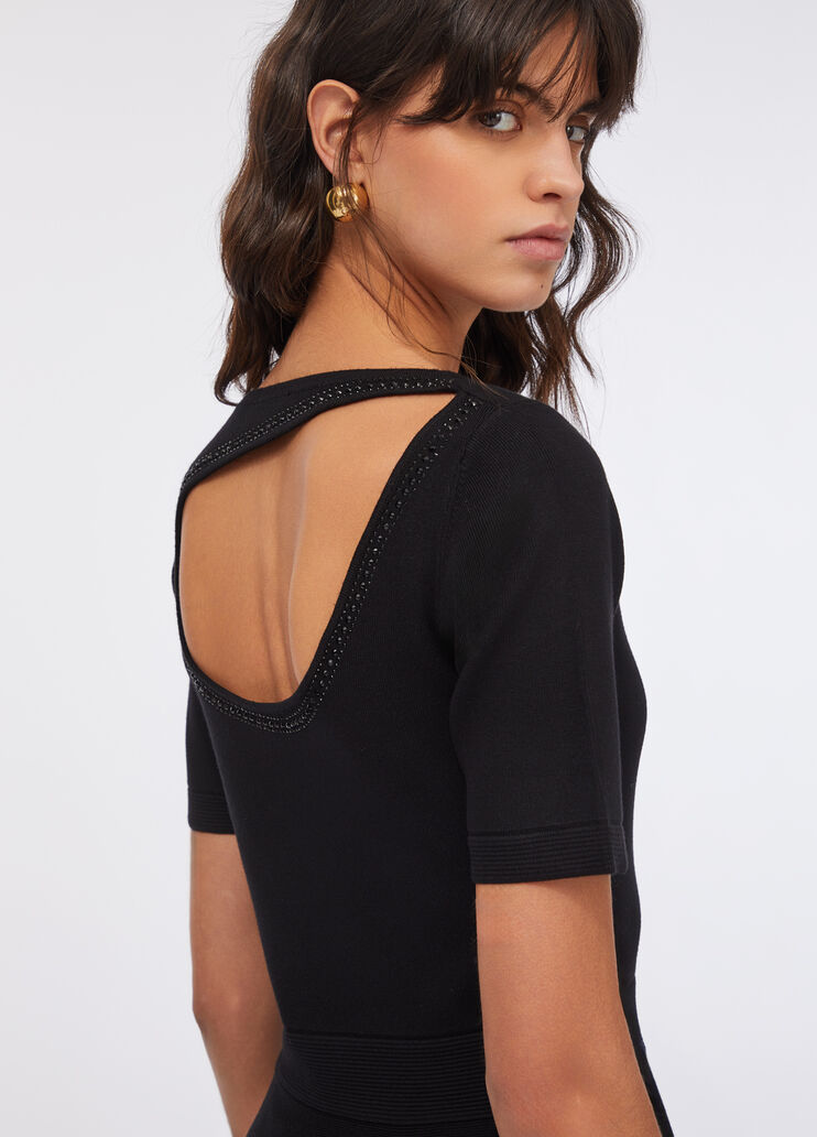 Strickkleid Schwarz Liu Jo - large image number 4