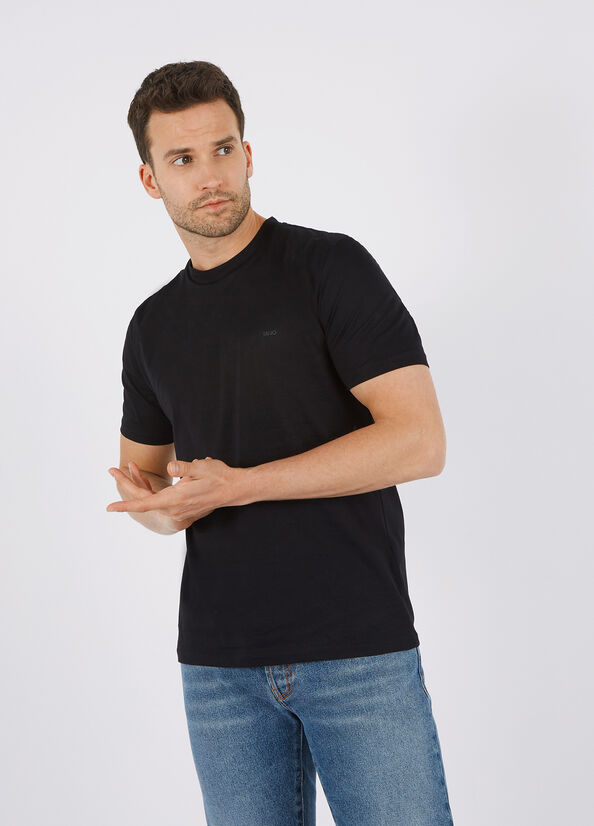 T-shirt con logo nero Liu Jo - large image number 0