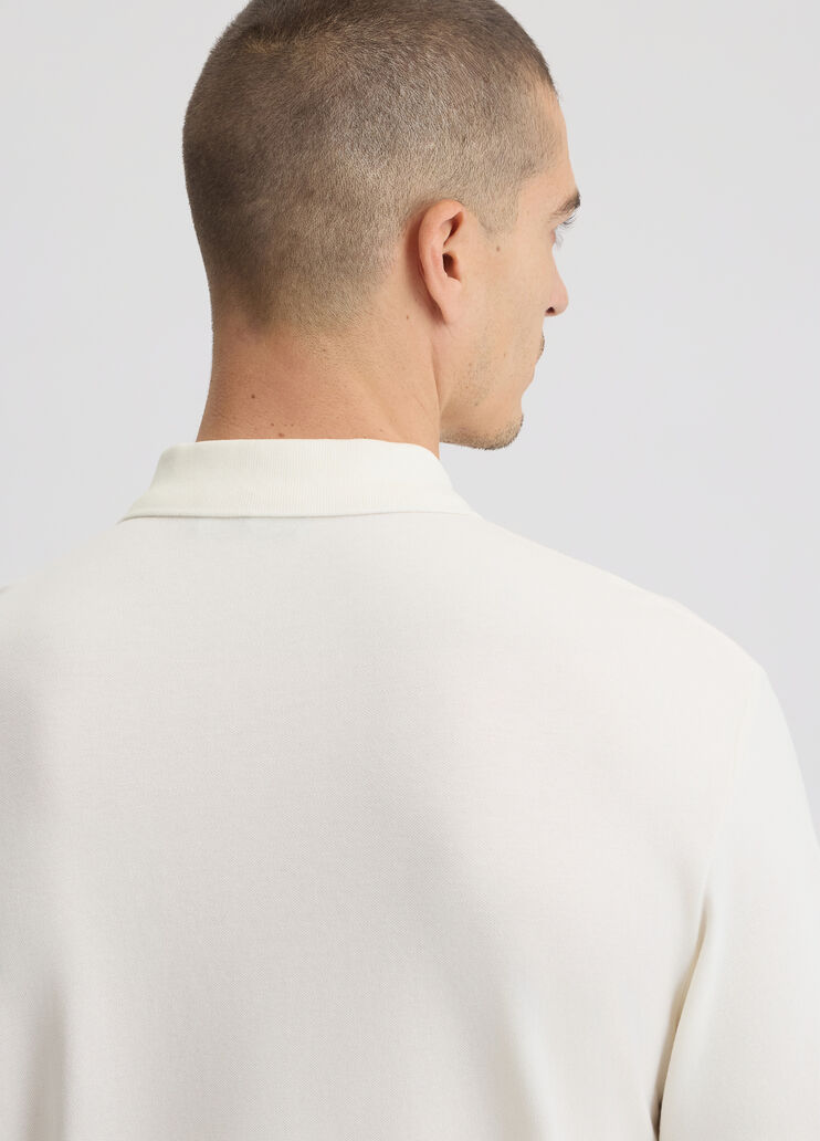 White pique polo shirt white Liu Jo - large image number 4 White pique polo shirt white Liu Jo - large image number 4