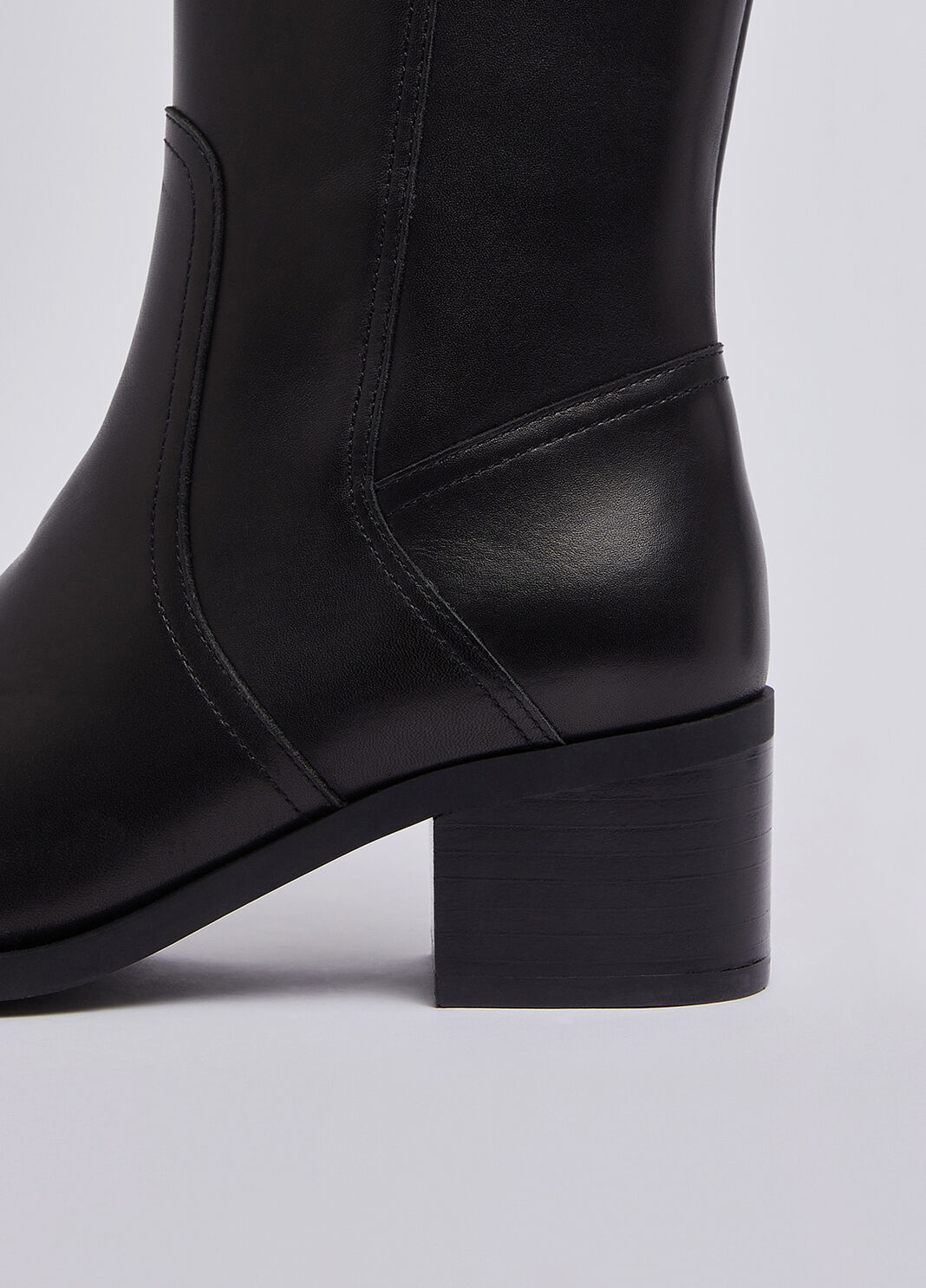 High leather boots black Liu Jo - large image number 4