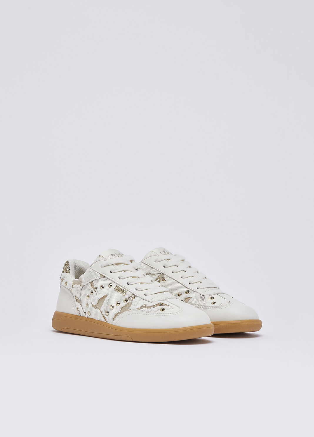 Studded sneakers milky white Liu Jo - large image number 2