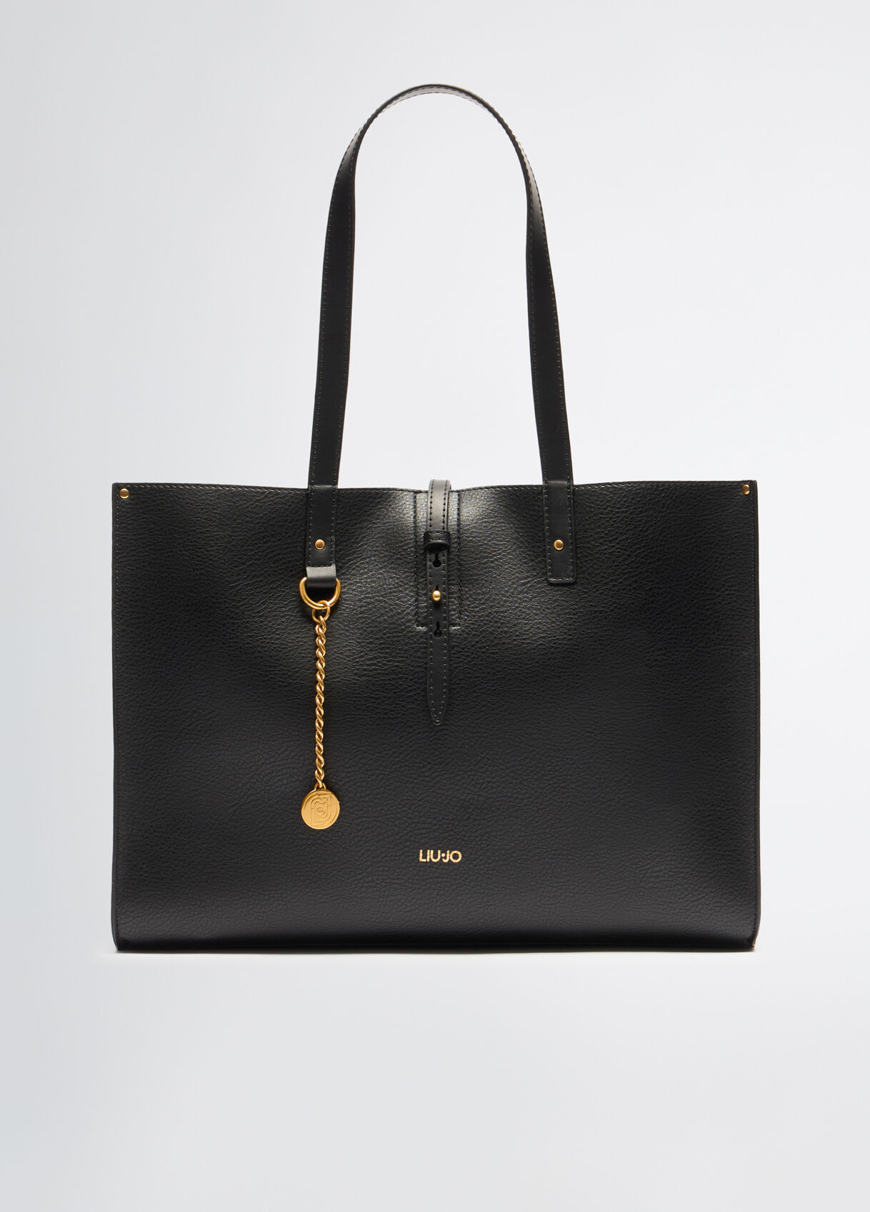 トートバッグ LIU JO Woman Tote bags Natural AA5026E0064 51308 Large tote bag colour black | Liu Jo