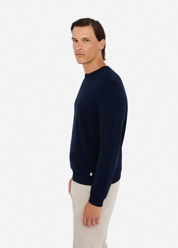 Wool and cashmere jumper dark blue Liu Jo - large image number 3