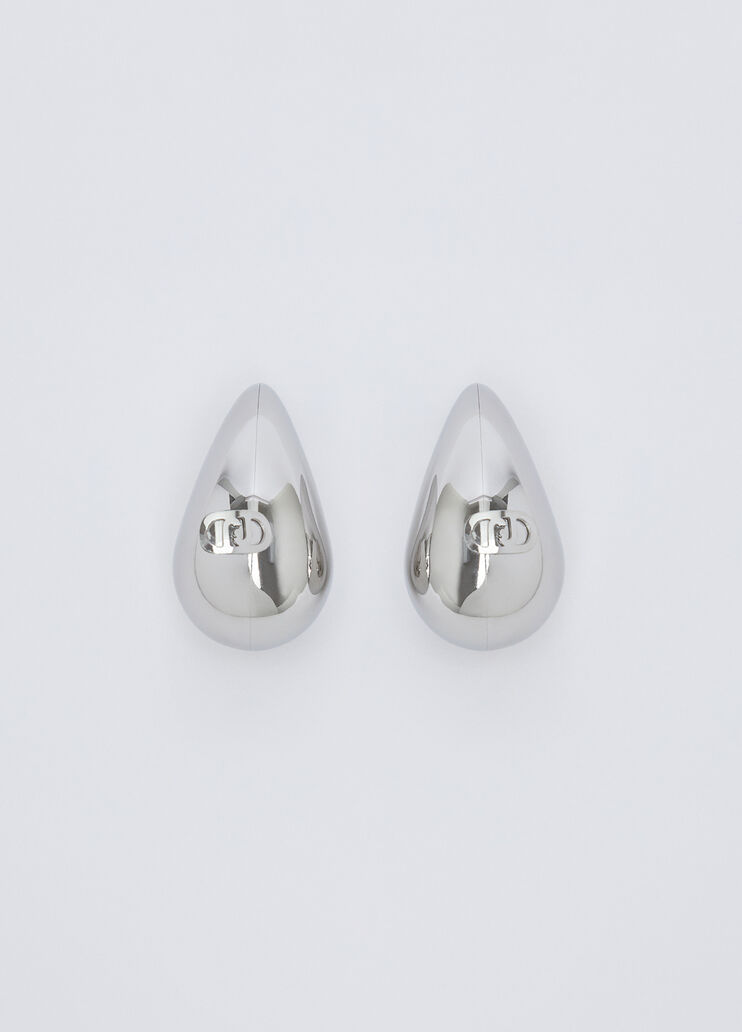 Tropfen-Ohrringe silber Liu Jo - medium