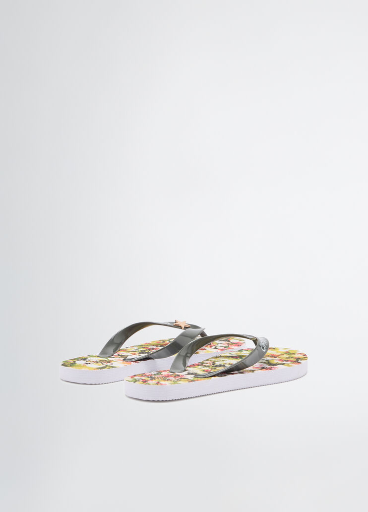 Thong sandals with floral print floral Liu Jo - large image number 4 Thong sandals with floral print floral Liu Jo - large image number 4
