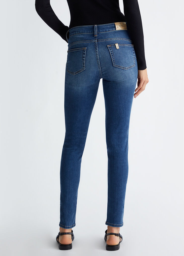 High-waisted skinny jeans Blue denim Liu Jo - large image number 1 High-waisted skinny jeans Blue denim Liu Jo - large image number 1