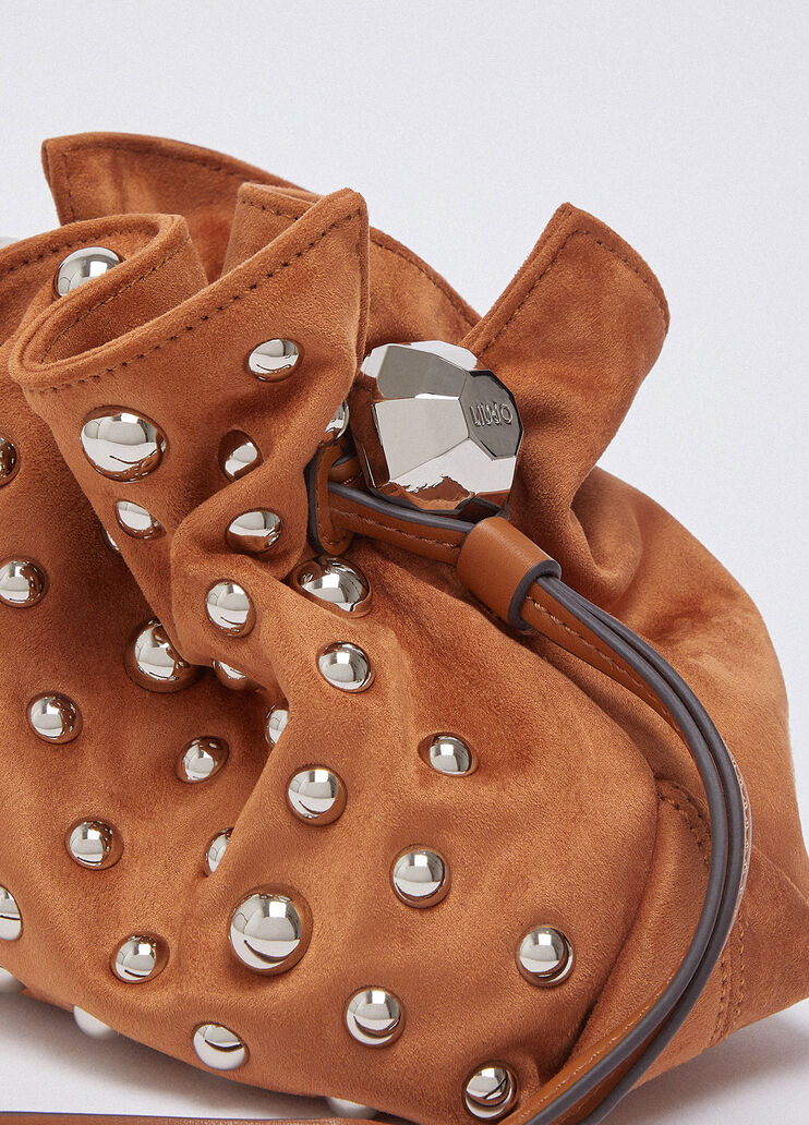Small Riccy bag with studs brown Liu Jo - large image number 5