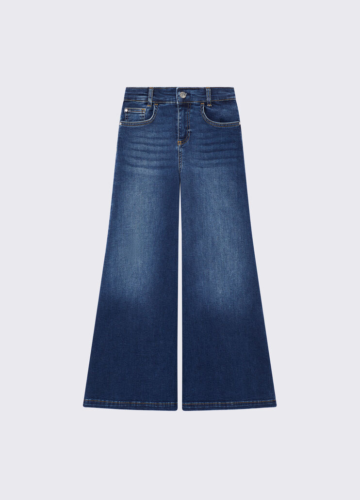 Wide-leg jeans blue denim Liu Jo - medium