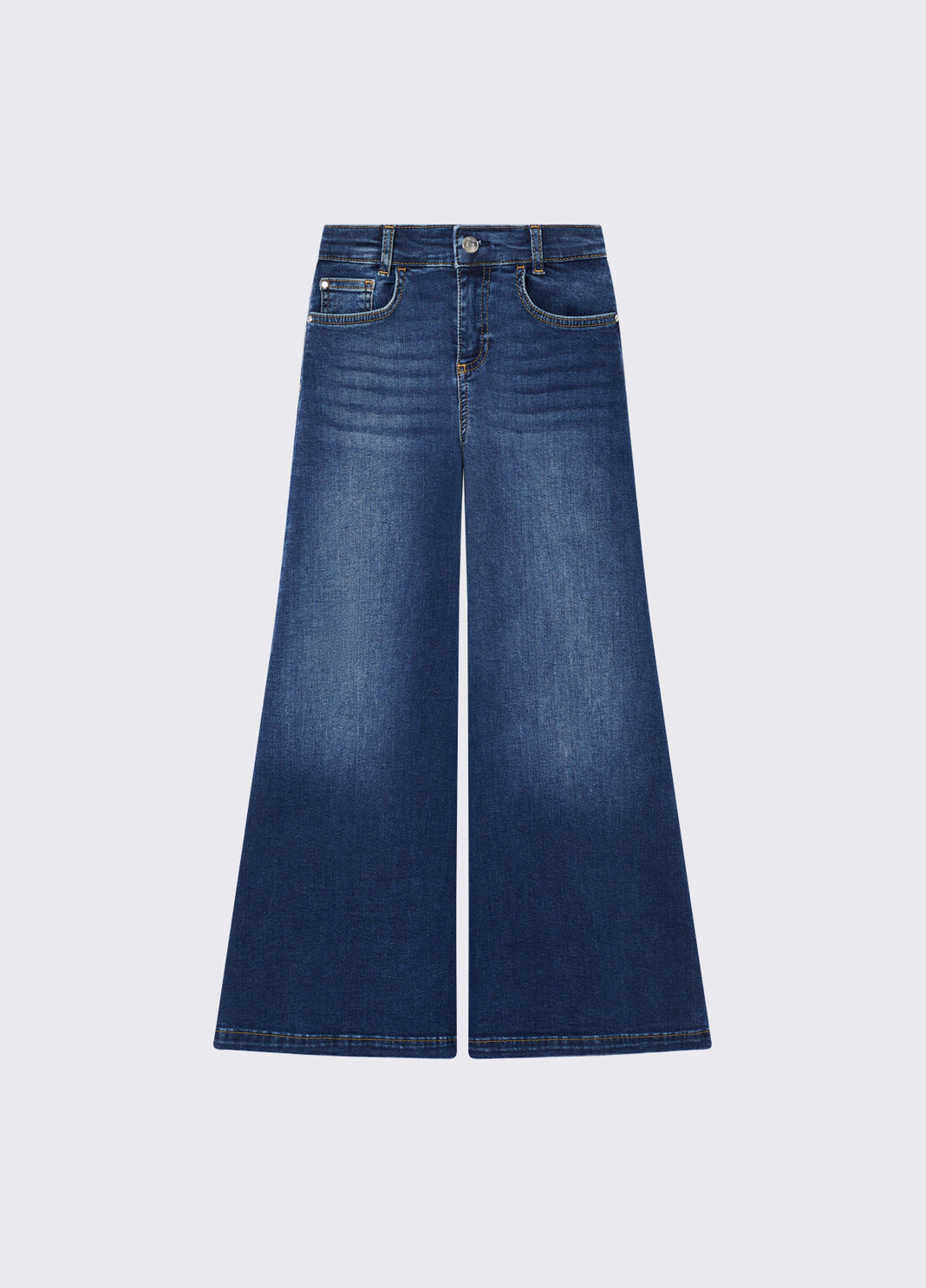Wide-leg jeans blue denim Liu Jo - large image number 2