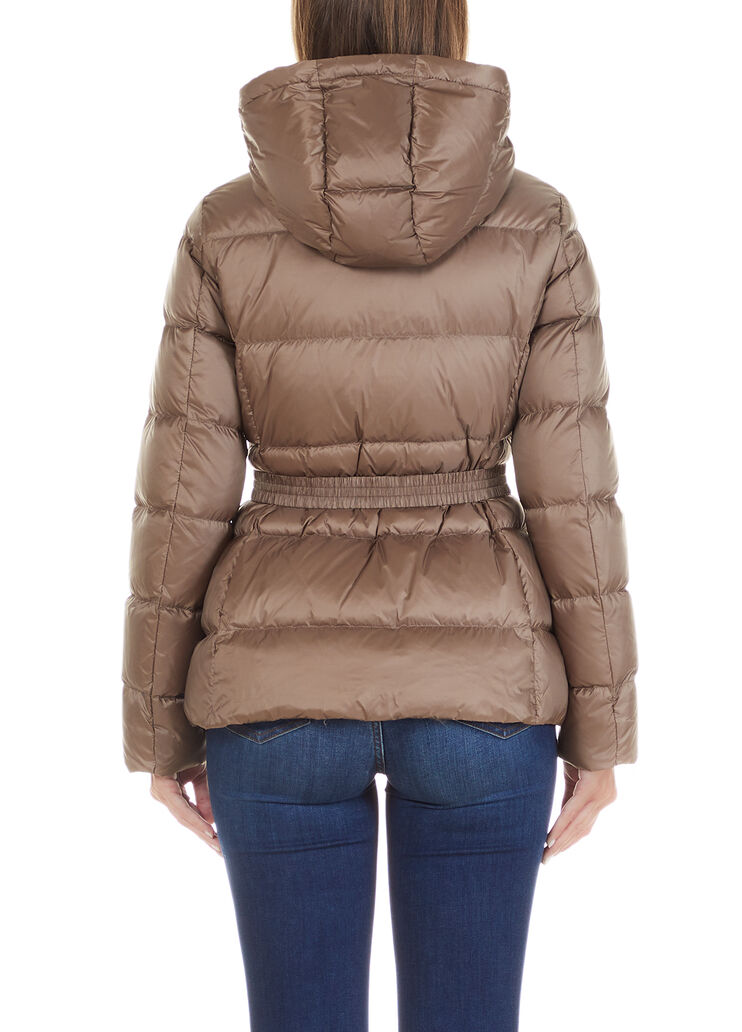 Plumífero con capucha tórtola Liu Jo - large image number 1