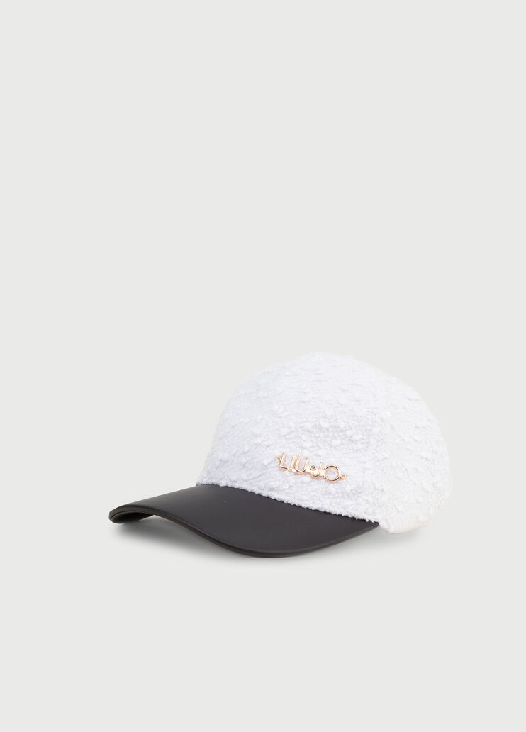 Hat with visor White/Black Liu Jo - large image number 0 Hat with visor White/Black Liu Jo - large image number 0