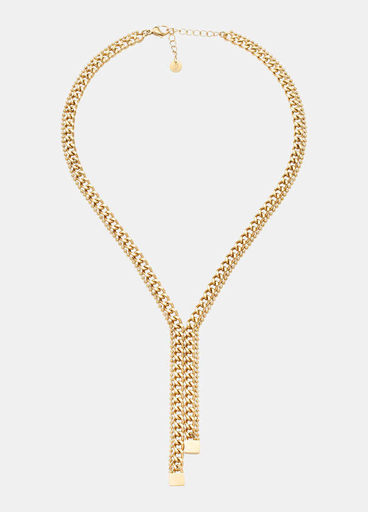 Nickel-free steel necklace gold Liu Jo - medium Nickel-free steel necklace gold Liu Jo - medium