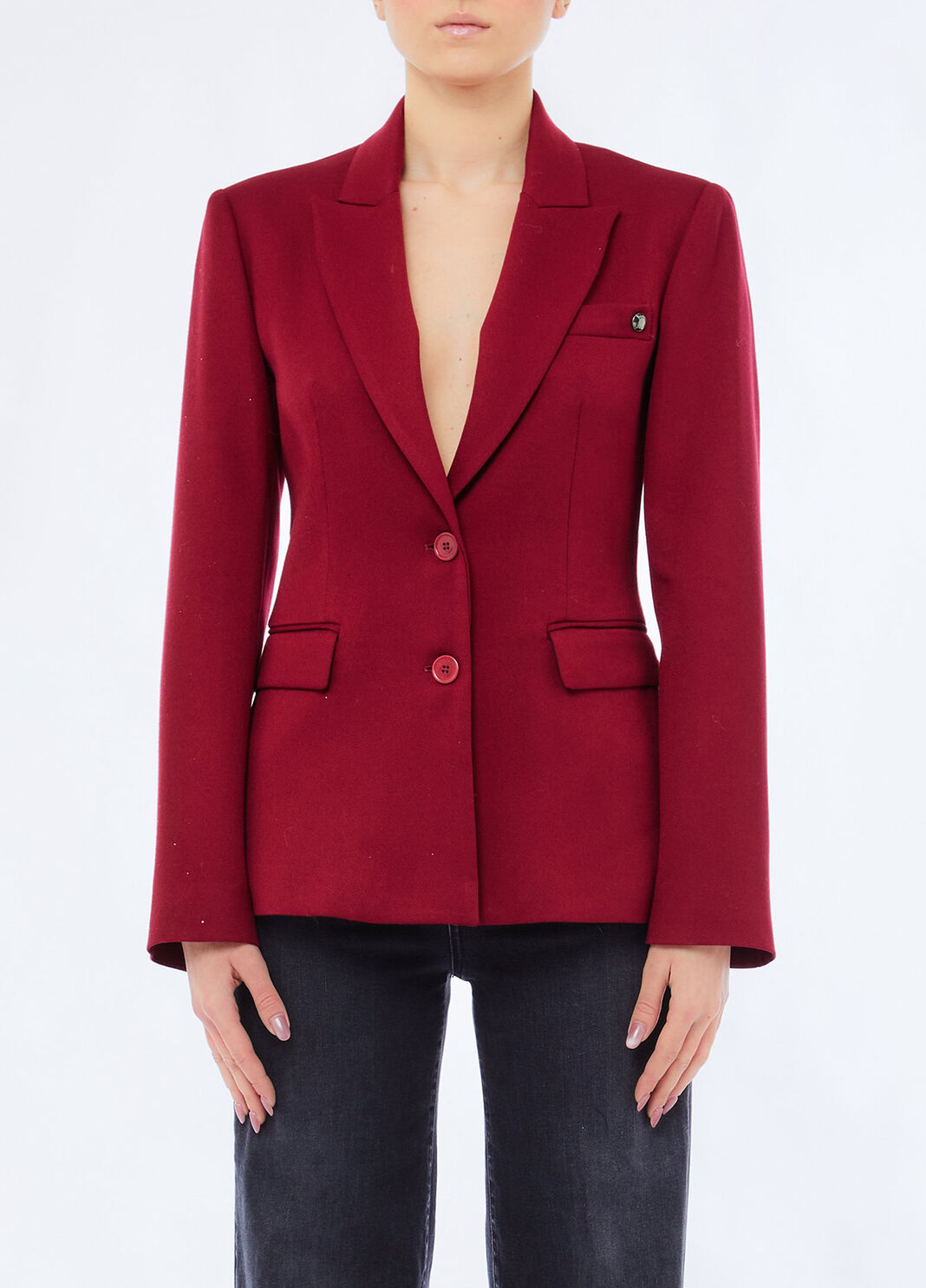 Slim-fit blazer red Liu Jo - large image number 0