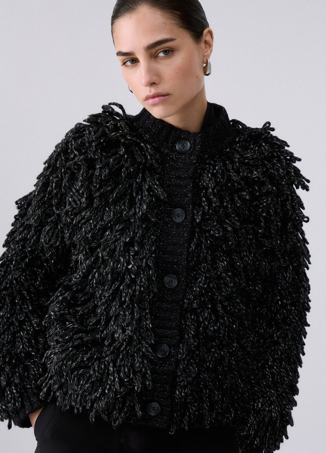 Soft Knit Jacket black Liu Jo - large image number 4