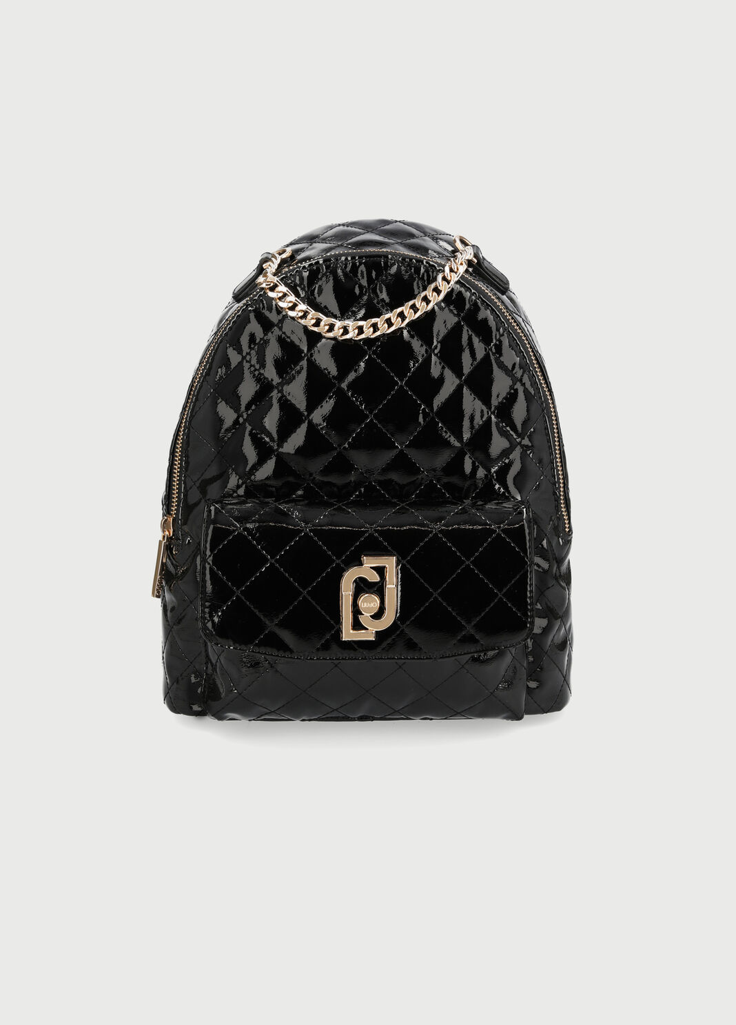Patent backpack Black Liu Jo - large image number 0