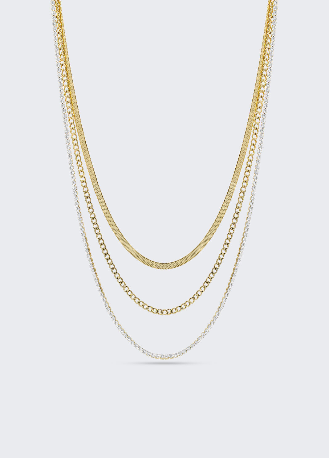  Mehrreihige Halskette gold Liu Jo - large image number 0