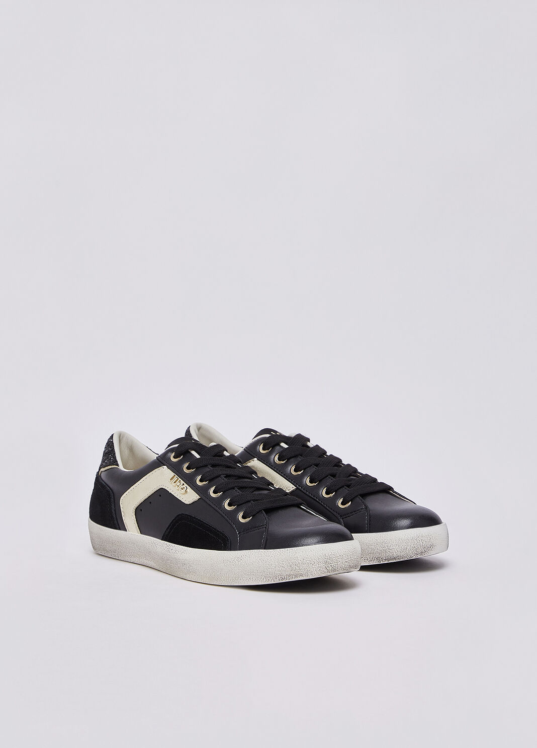 Sneakers aus Leder Schwarz/Gold Liu Jo - large image number 2