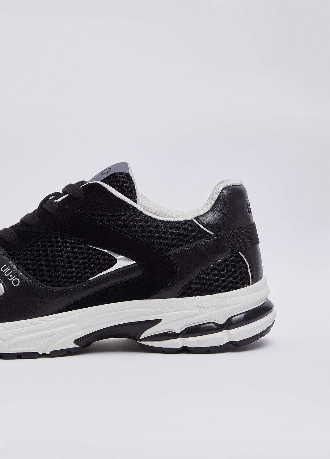 Sneakers aus Leder und Mesh Schwarz Liu Jo - large image number 4