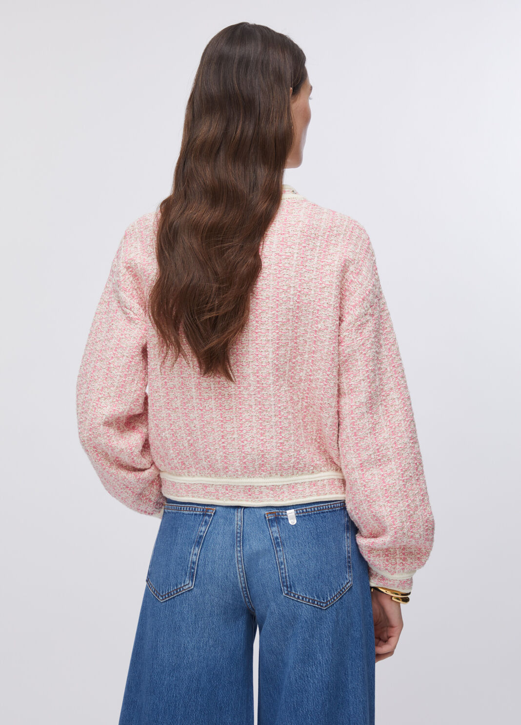 Knit jacket pink Liu Jo - large image number 1