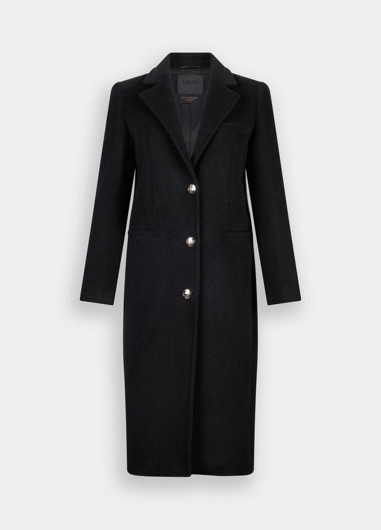 Liu Jo Better wool coat black Liu Jo - large image number 6