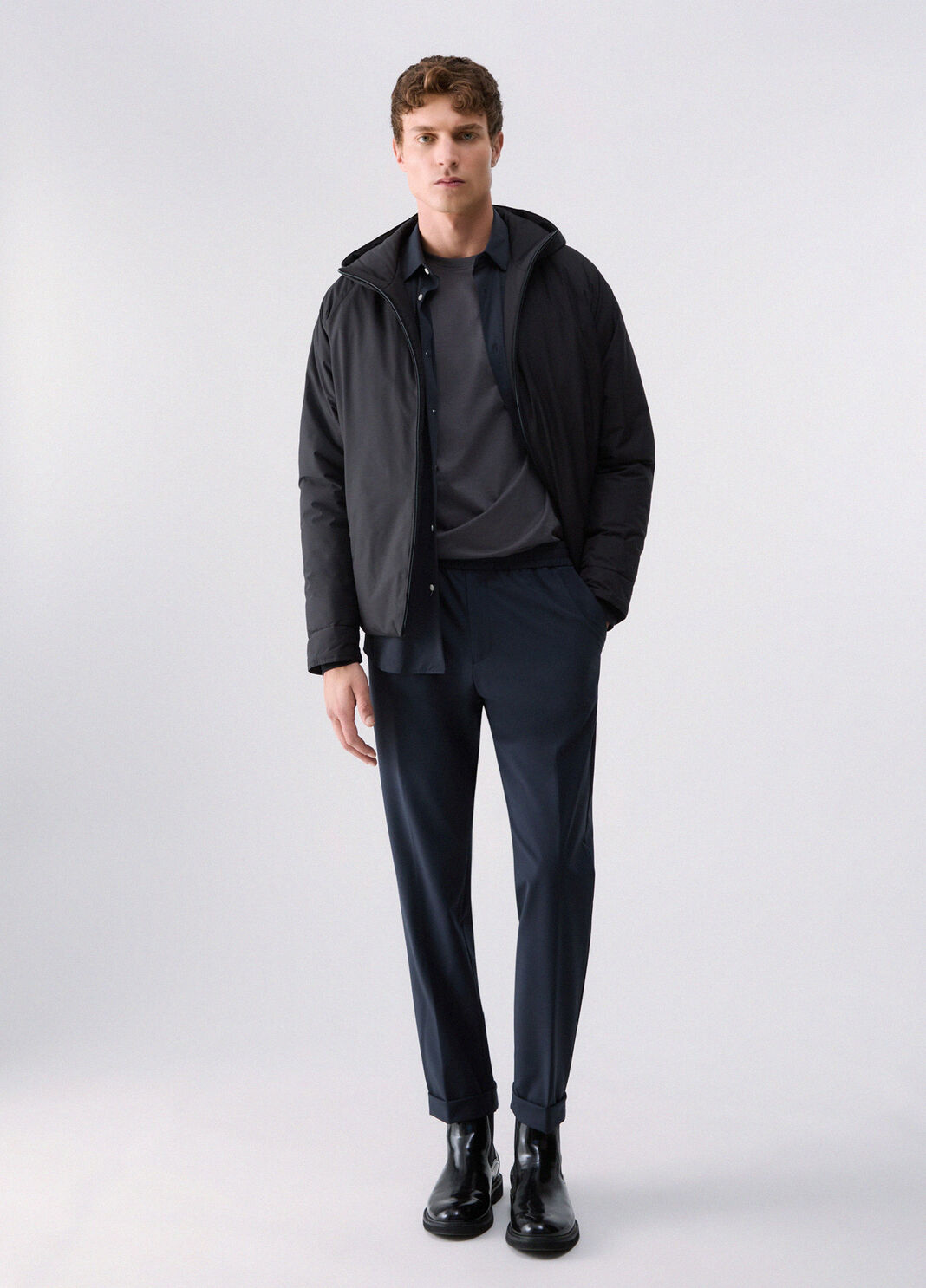 Blouson mit Kapuze Schwarz Liu Jo - large image number 5