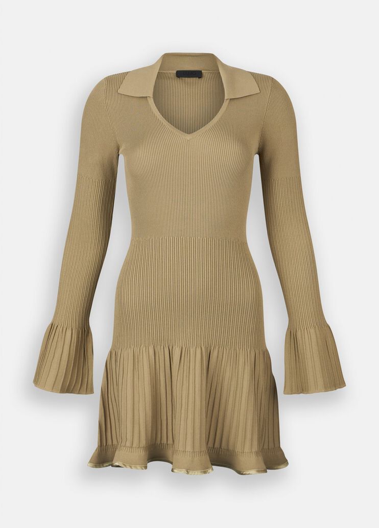 Short knit dress asparagus Liu Jo - medium Short knit dress asparagus Liu Jo - medium