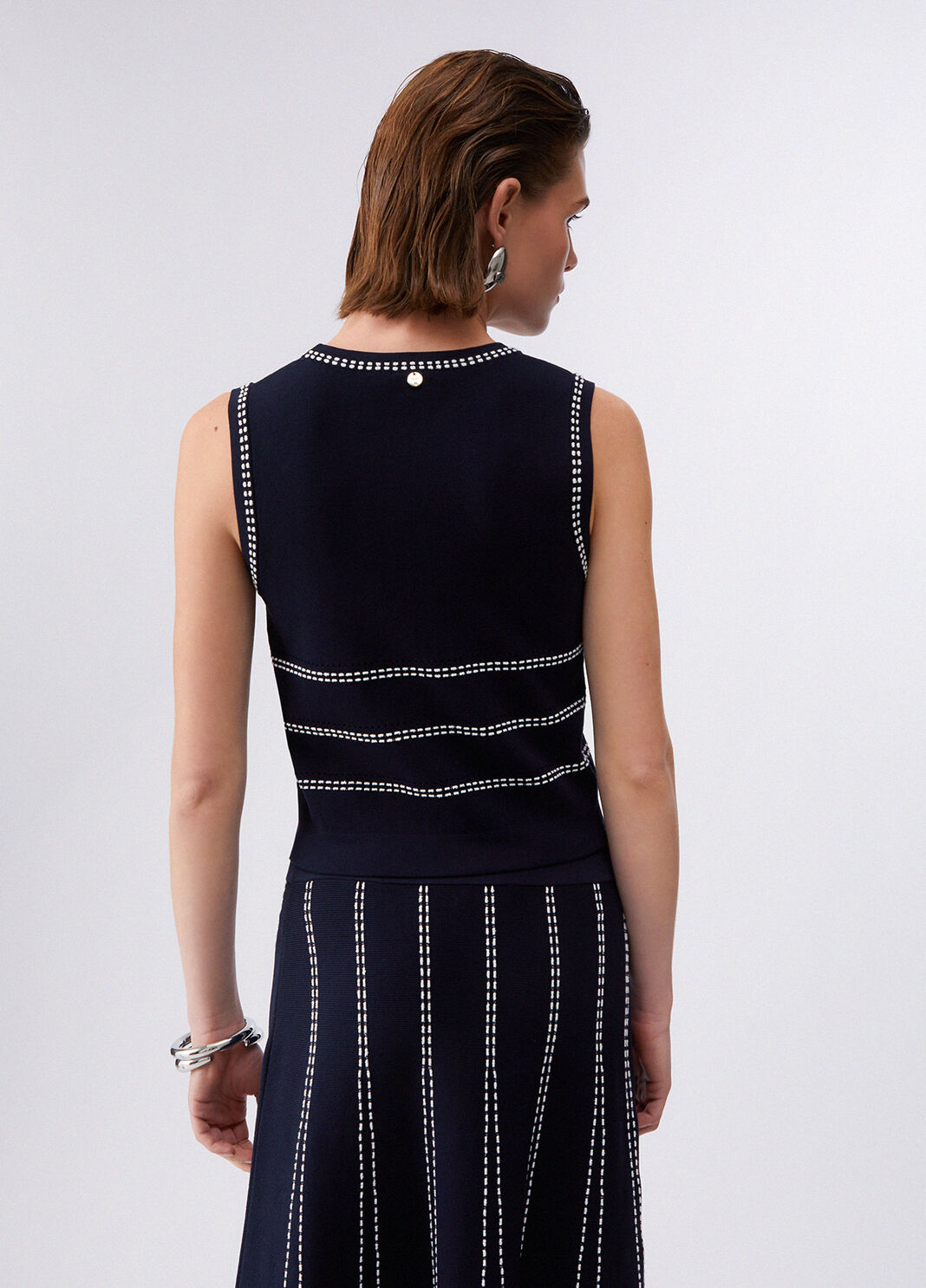 Stricktop Blau Liu Jo - large image number 1