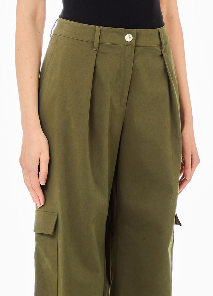 Cargohose aus Baumwolle Grün Liu Jo - large image number 2