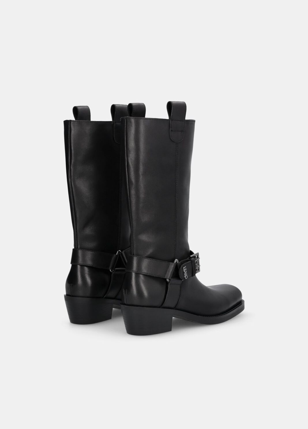 Leather Texan Boots black Liu Jo - large image number 1