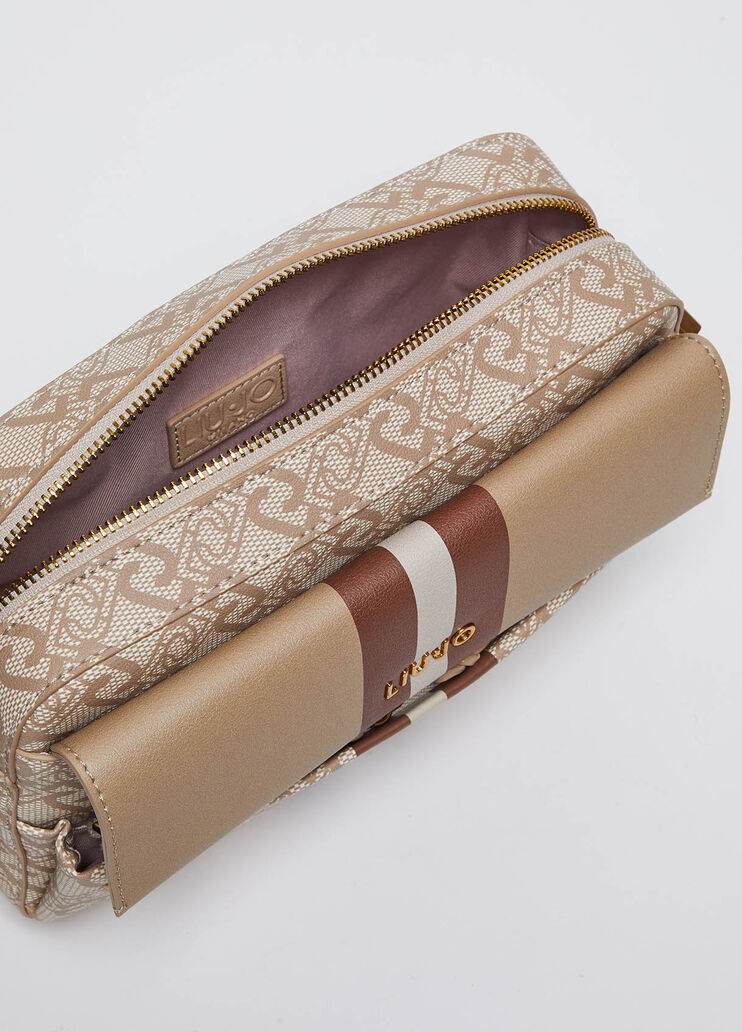 Handbag with charm beige Liu Jo - large image number 4 Handbag with charm beige Liu Jo - large image number 4