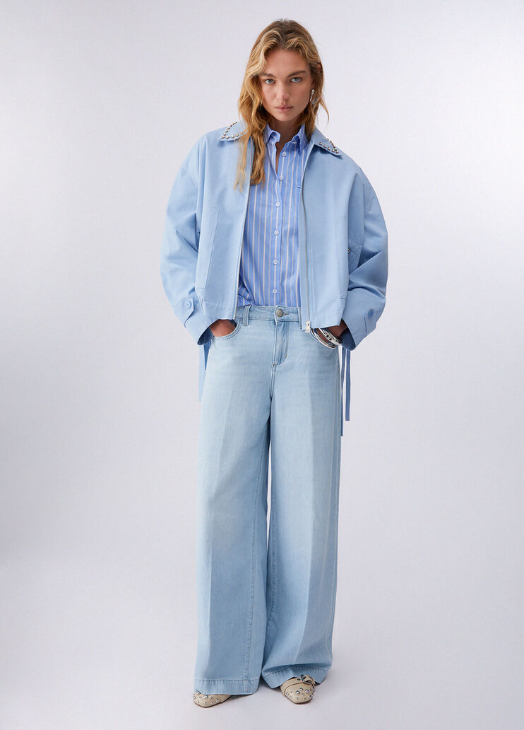 Kurzarmhemd gestreift Liu Jo - medium