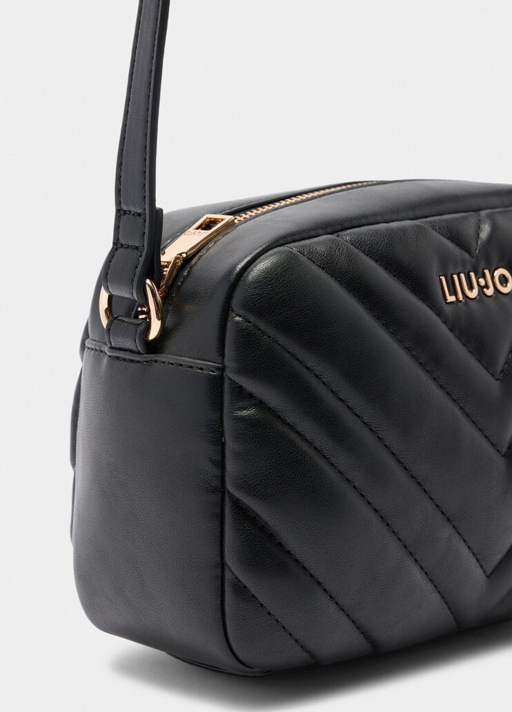 Small quilted crossbody bag black Liu Jo - medium
