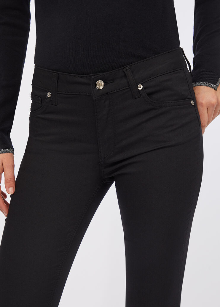 High-rise skinny trousers black Liu Jo - large image number 3