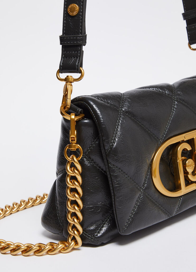 Quilted LaPuffy bag olive green Liu Jo - large image number 5 Quilted LaPuffy bag olive green Liu Jo - large image number 5