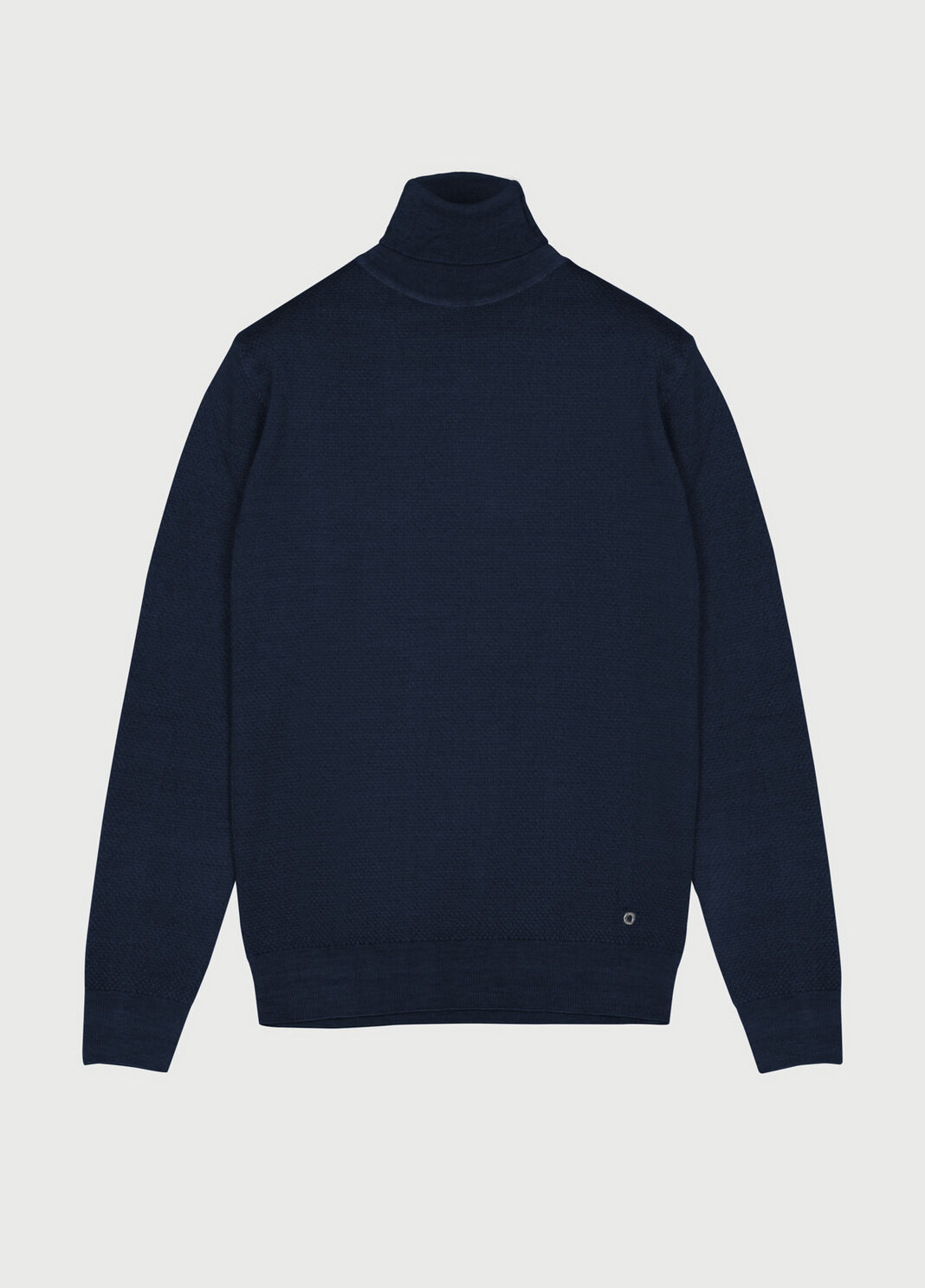 Honeycomb turtleneck Blu scuro Liu Jo - large image number 0