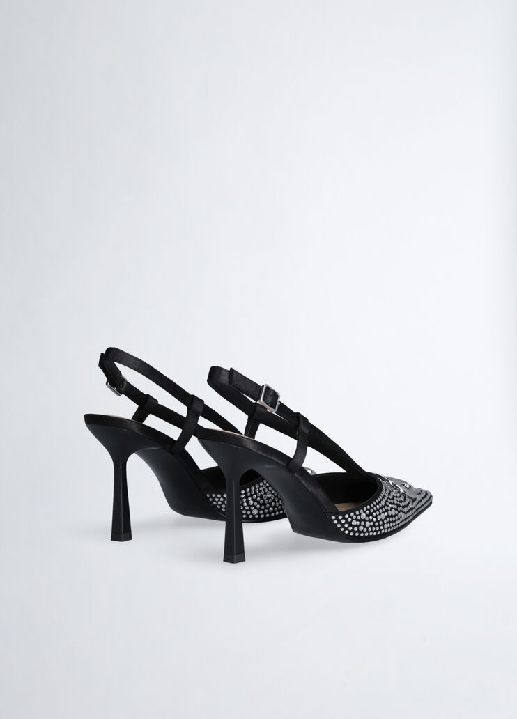 Full rhinestone slingbacks black Liu Jo - large image number 3 Full rhinestone slingbacks black Liu Jo - large image number 3