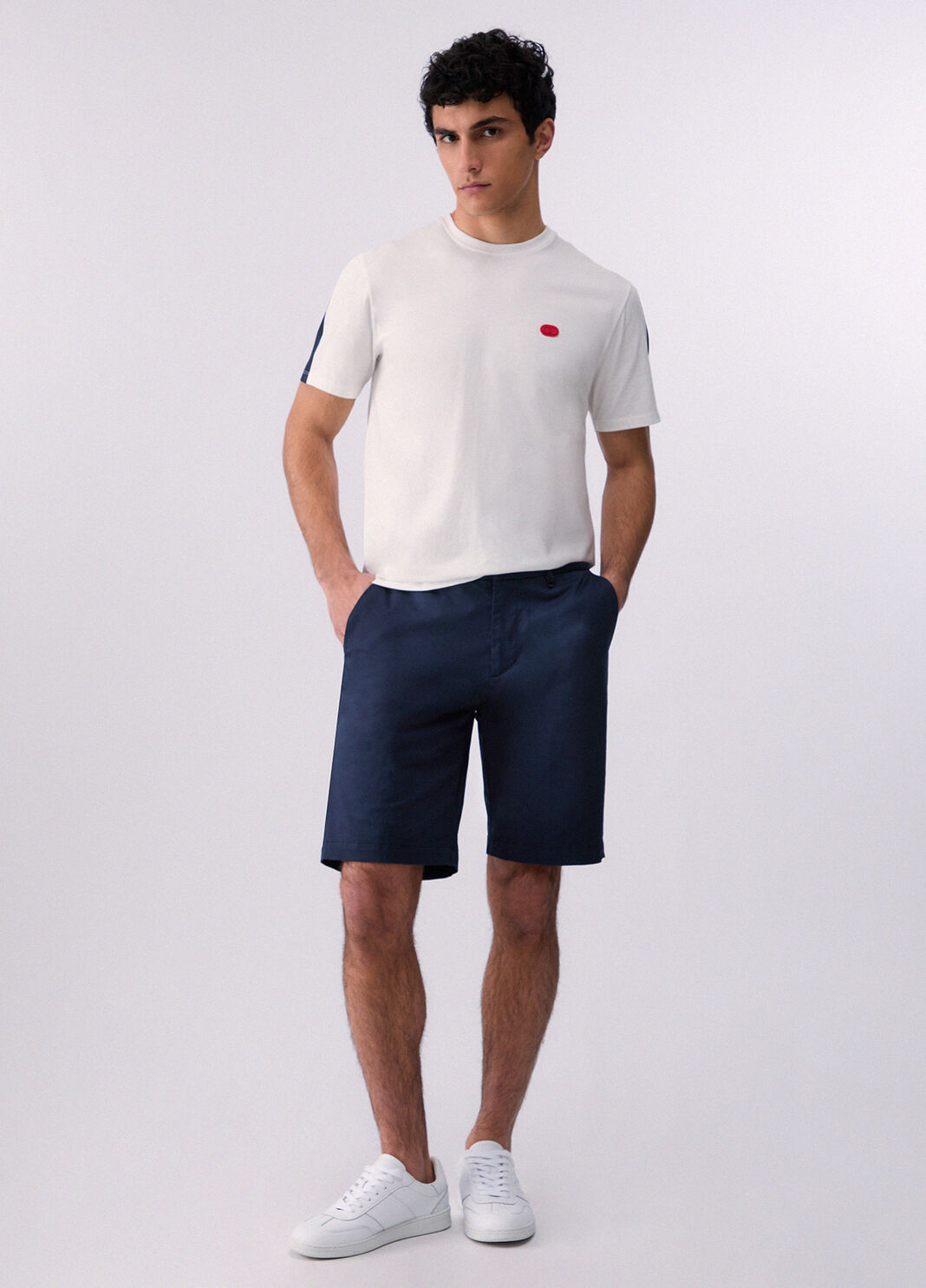Slim fit Bermuda shorts dark blue Liu Jo - large image number 5