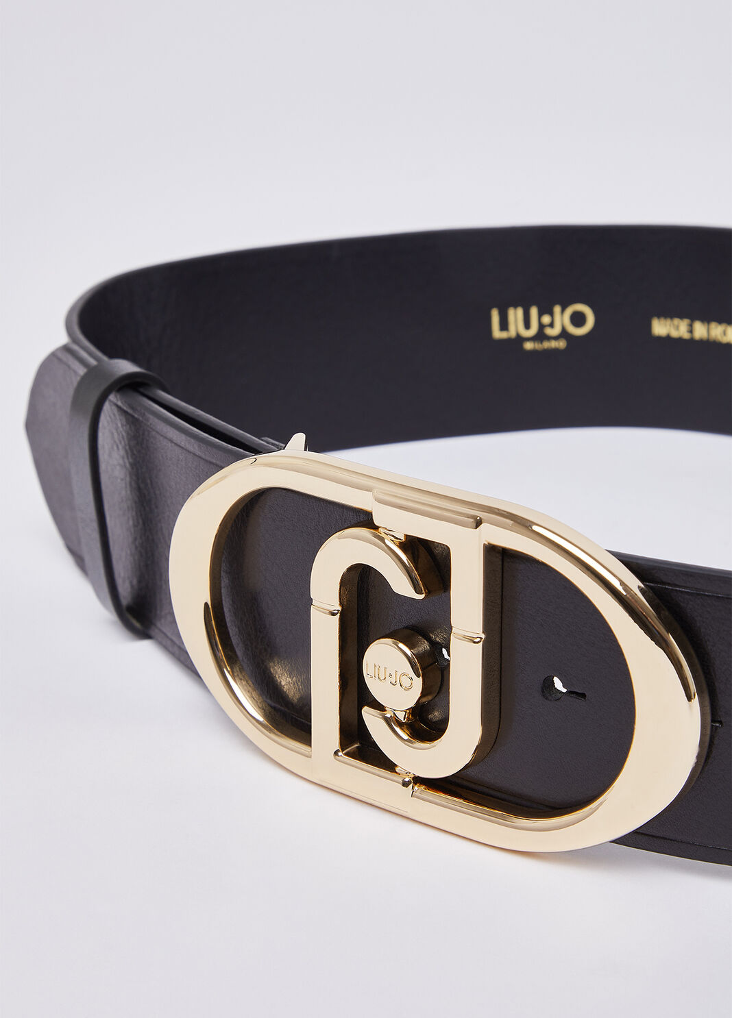 Lederg&uuml;rtel Schwarz/Gold Liu Jo - large image number 5