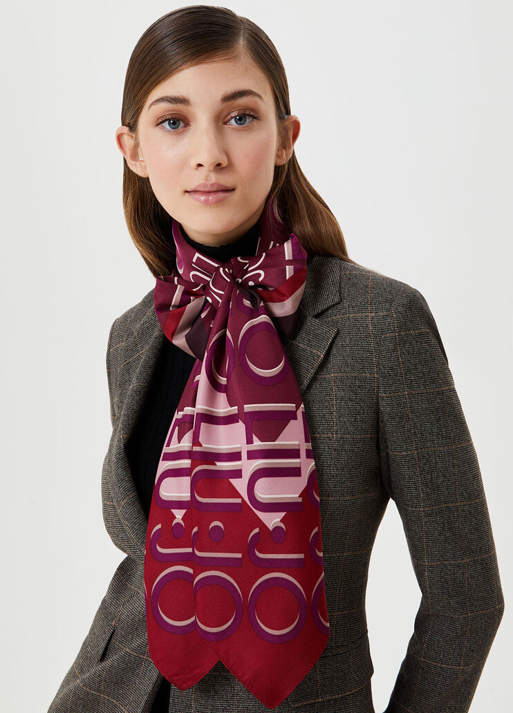 Eco-friendly foulard Burgundy Liu Jo - large image number 1