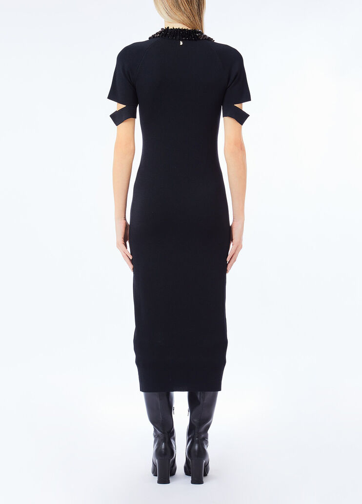 Kleid mit Pailletten Schwarz Liu Jo - medium