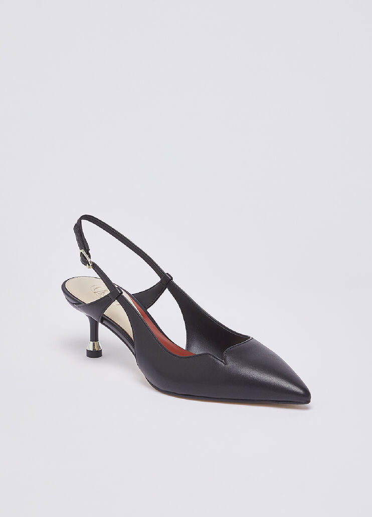 Slingpumps aus Nappaleder Schwarz Liu Jo - large image number 1