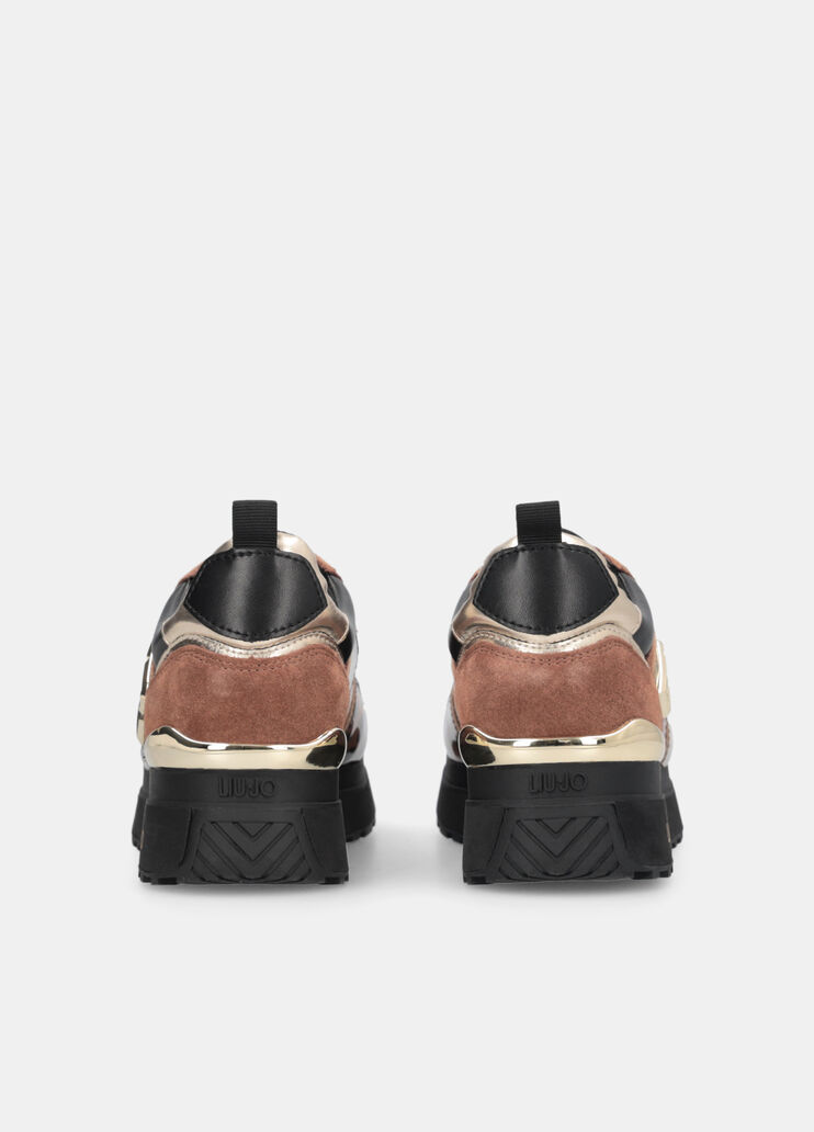 Animal-print patent leather platform sneakers leopard print Liu Jo - large image number 7 Animal-print patent leather platform sneakers leopard print Liu Jo - large image number 7