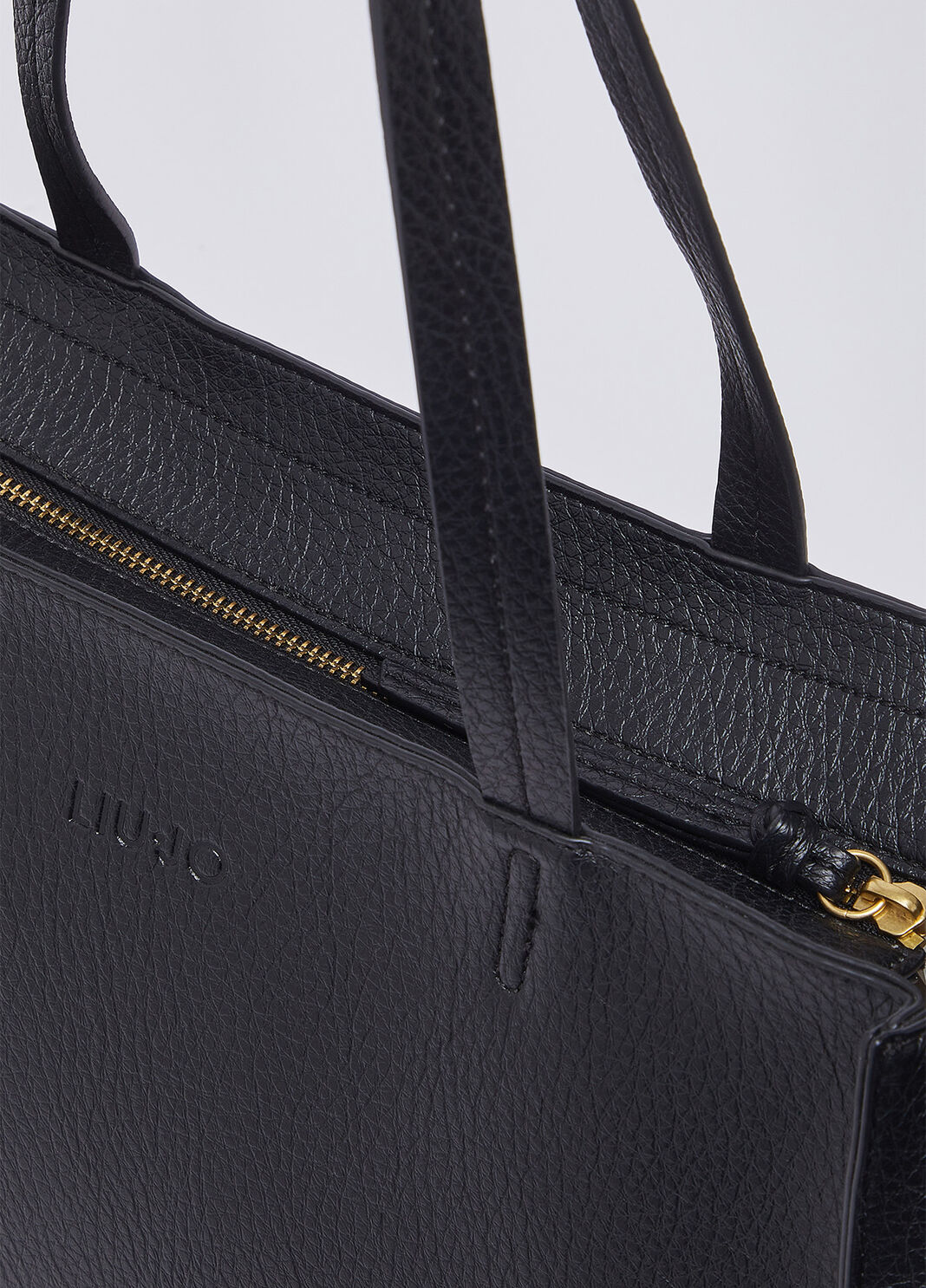 Large tote bag black Liu Jo - large image number 5