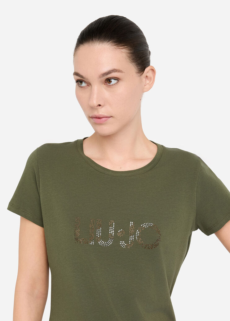T-Shirt Liu Jo Better olivgrün Liu Jo - medium T-Shirt Liu Jo Better olivgrün Liu Jo - medium