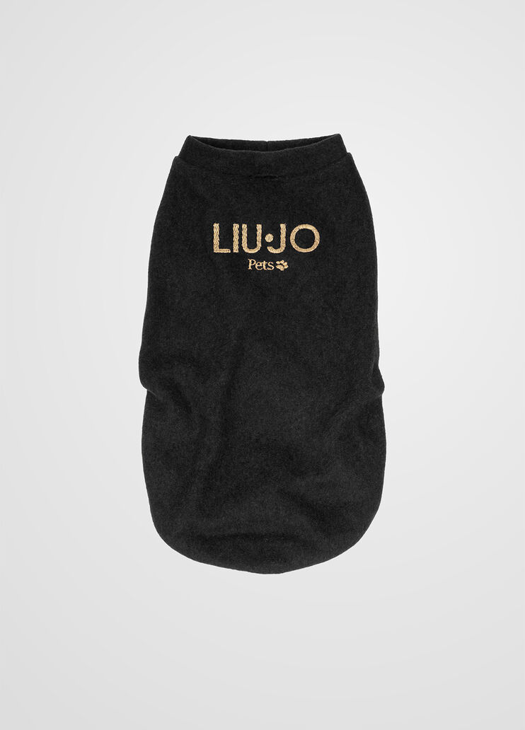 Liu Jo Pets cotton pullover black Liu Jo - medium Liu Jo Pets cotton pullover black Liu Jo - medium