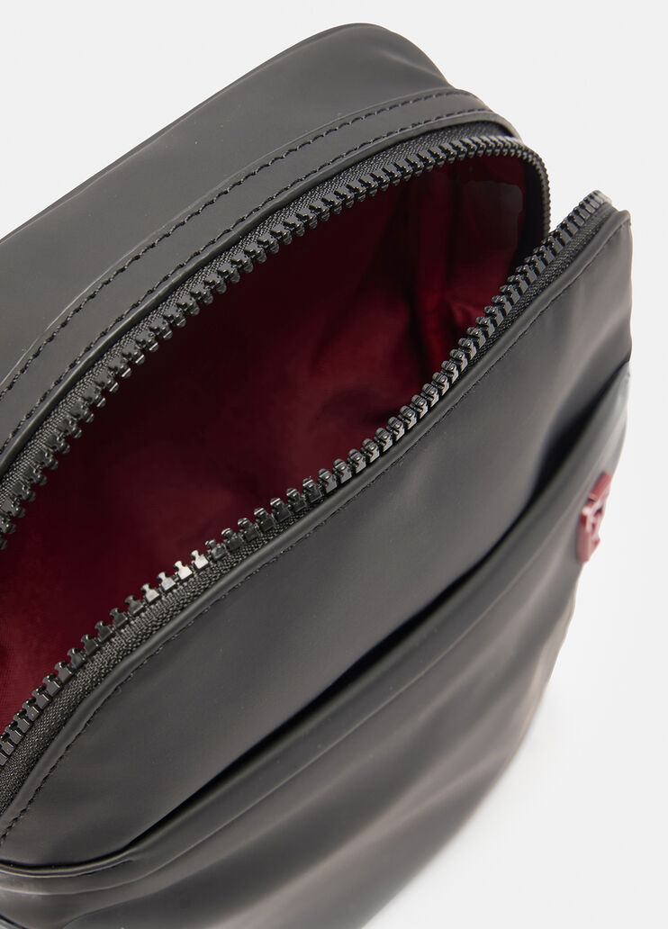 Sac à bandoulière en nylon noir Liu Jo - large image number 6