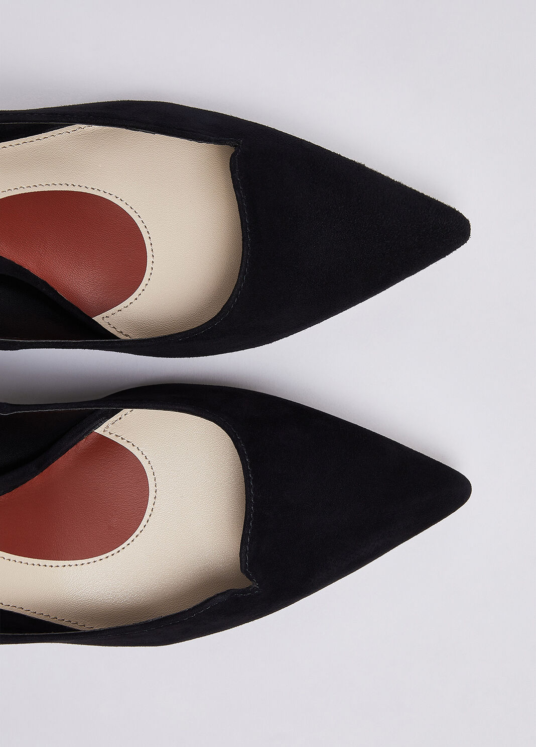 Pumps in suede with heel low black Liu Jo - large image number 5
