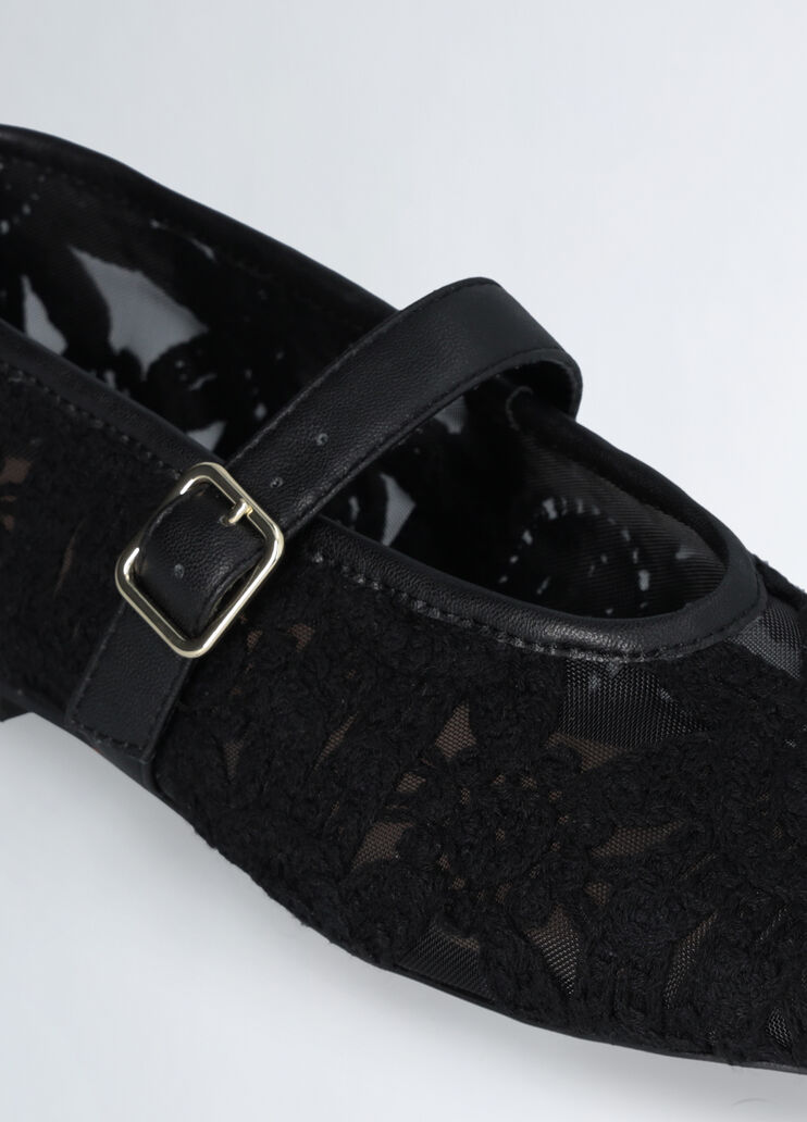 Macramé lace ballet flats black Liu Jo - medium Macramé lace ballet flats black Liu Jo - medium