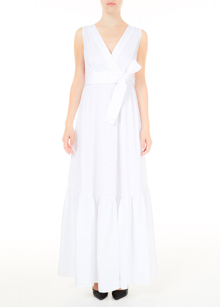 Langes Kleid mit Gürtel Optisch weiß Liu Jo - large image number 0